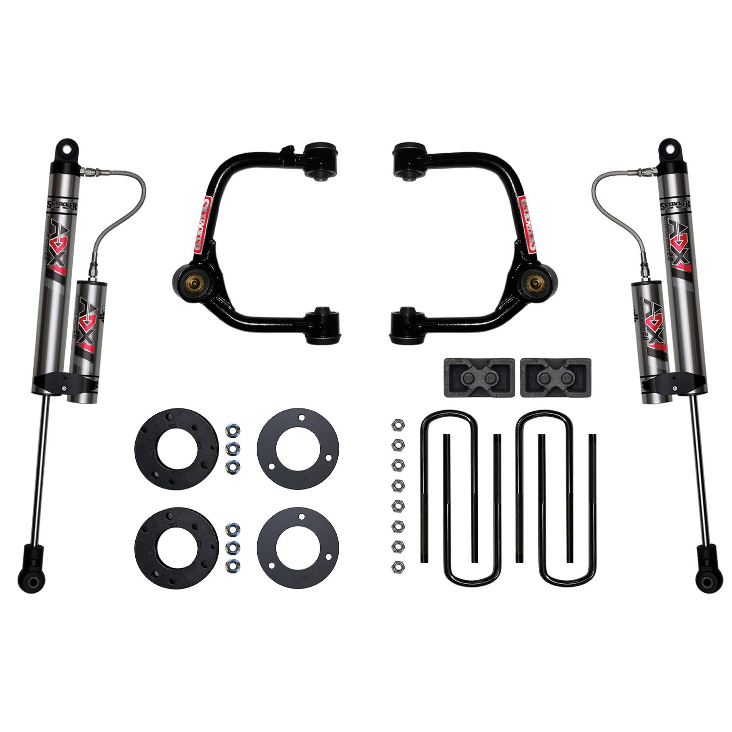 Skyjacker F2130KX - 3 in. Suspension Lift Kit With ADX 2.0 Remote Reservoir Shocks