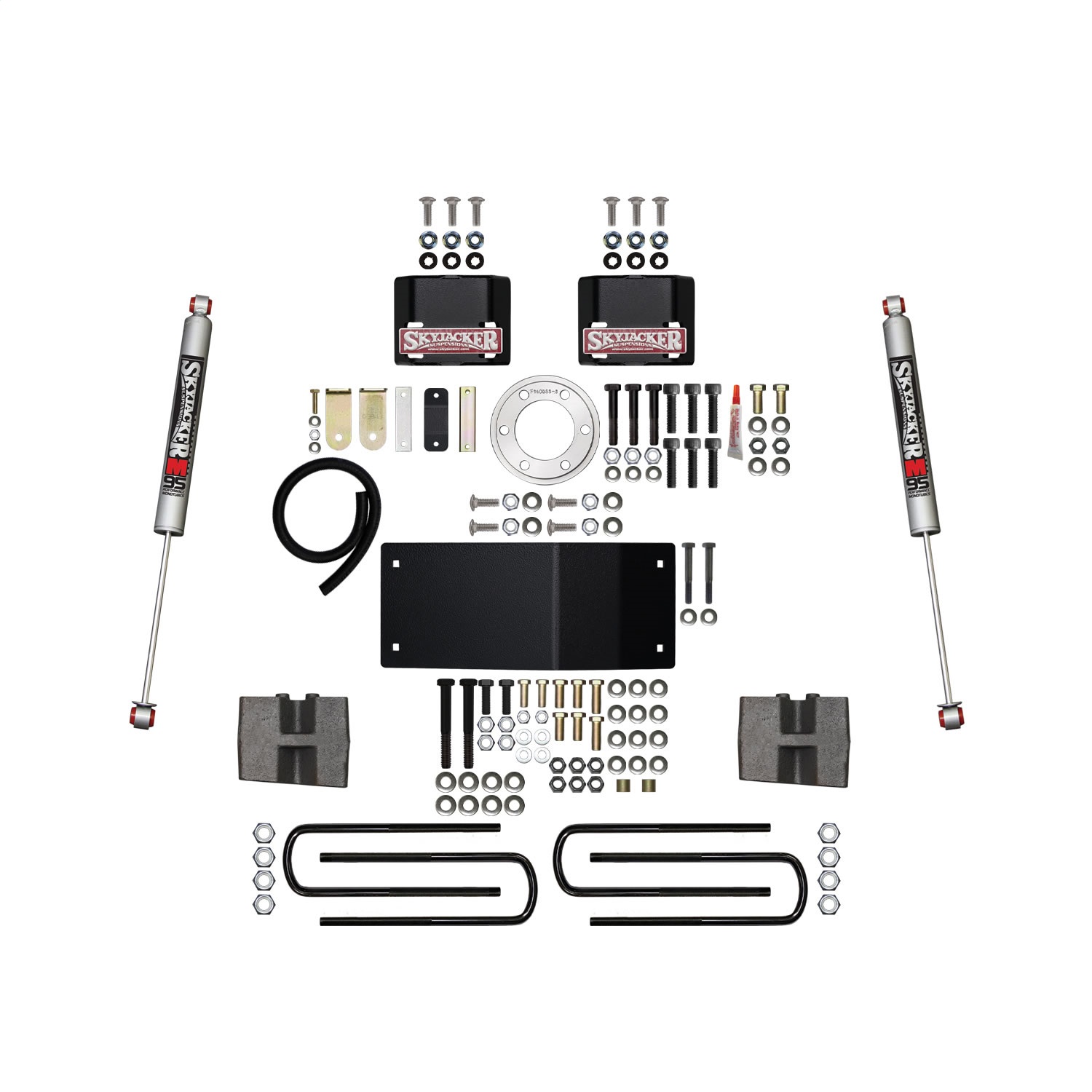 Skyjacker F2145BM - 4.5 in. Component Box With M95 Monotube Shocks