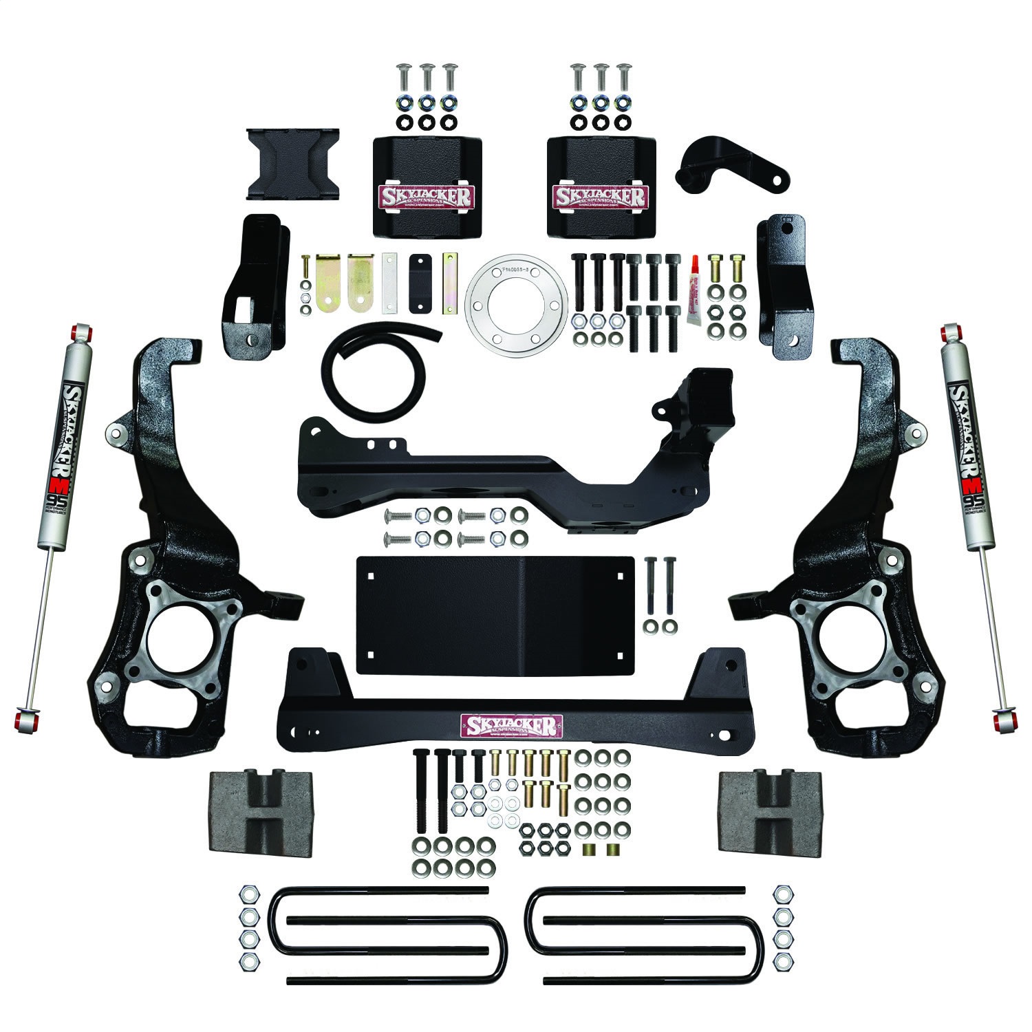 Skyjacker F2160BKM - 6 in. Suspension Lift Kit With M95 Monotube Shocks Skyjacker F2160BKM - 6 in. Suspension Lift Kit With M95 Monotube Shocks