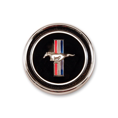 Scott Drake C7ZZ-65044A90EP - 67-68 Deluxe Dash Panel Emblem & Base Scott Drake C7ZZ-65044A90EP - 67-68 Deluxe Dash Panel Emblem & Base