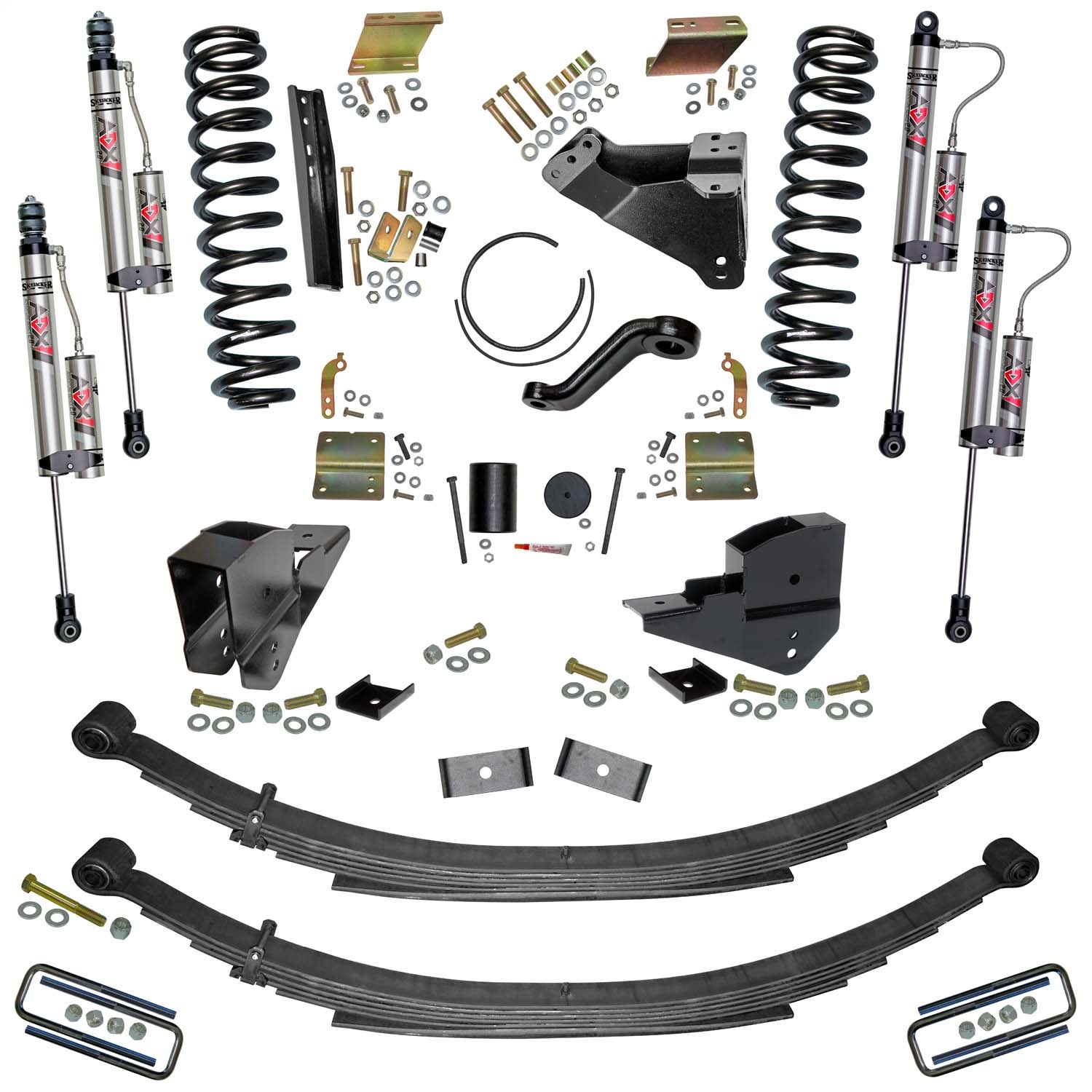 Skyjacker F23651KS-X - 6 In. Suspension Lift Kit w/ ADX 2.0 Monotube Shocks