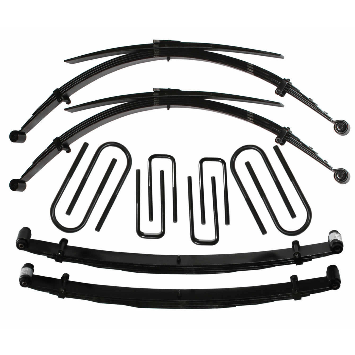 Skyjacker F760KS - Lift Kit 6 Inch Lift 77-79 Ford F-250 Includes Front/Rear Leaf Springs Front/Rear U Bolt Kits Spring Bushing Kit