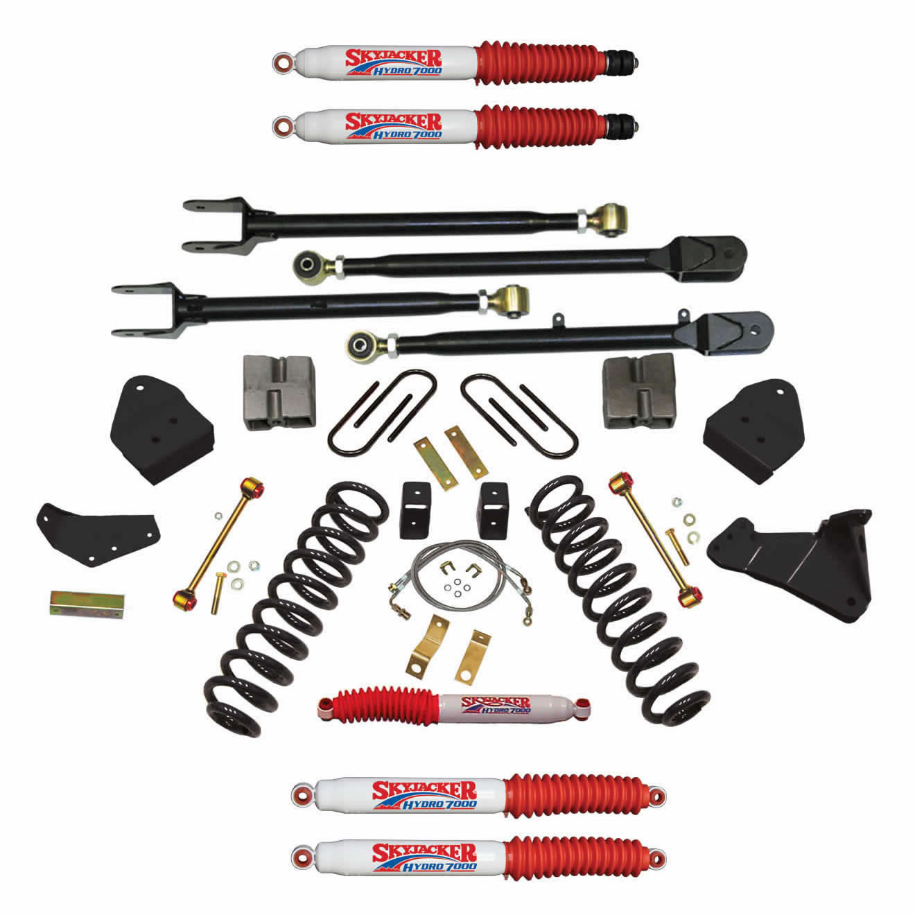 Skyjacker F86024KSH-H - Suspension Lift Kit w/Shock 6 Inch Lift 08-10 Ford F-350 Super Duty Skyjacker F86024KSH-H - Suspension Lift Kit w/Shock 6 Inch Lift 08-10 Ford F-350 Super Duty