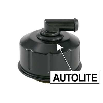 Scott Drake C8AZ-6766-A - Closed Emissions Oil Cap (Black)