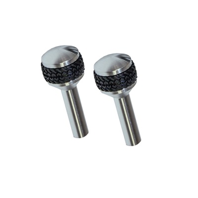 Scott Drake C8TZ-6221850-BL - 1966-77 Bronco Door Lock Knobs