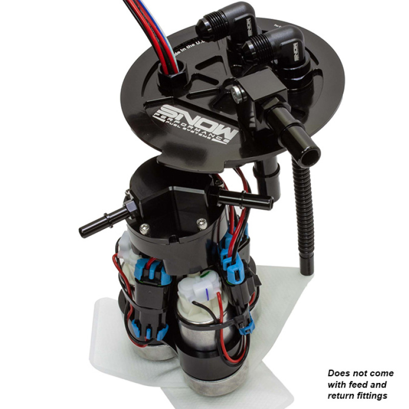 Snow Performance SNF-52501 - Snow 6th Gen Camaro Standard Version Fuel Hat - Dual Pump