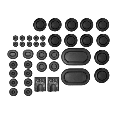Scott Drake C8ZZ-6511135-K - 1968 Mustang Rubber Grommet Kit (38 pc) Scott Drake C8ZZ-6511135-K - 1968 Mustang Rubber Grommet Kit (38 pc)