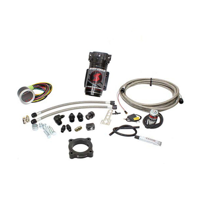 Snow Performance SNO-2134-BRD-T - 15-17 Mustang EcB Stg 2 Bst Cooler Water Injection Kit (SS Brded Line/4AN) w/o Tank Snow Performance SNO-2134-BRD-T - 15-17 Mustang EcB Stg 2 Bst Cooler Water Injection Kit (SS Brded Line/4AN) w/o Tank