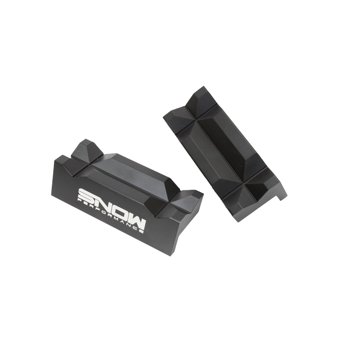 Snow Performance SNF-90001 - Billet Aluminum Vise Jaws (Pair)
