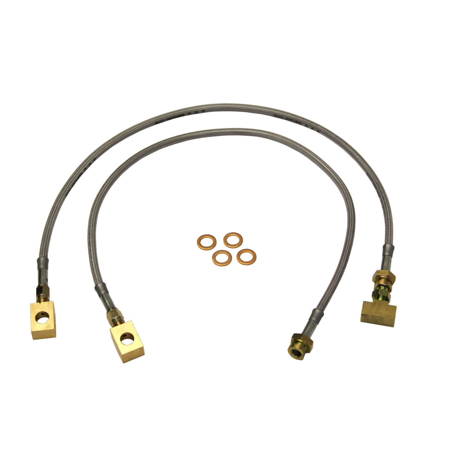 Skyjacker FBL91 - F-250/F-350 Stainless Steel Brake Line 90-97 Ford F-250/F-350 Front Lift Height 4-6 Inch Pair