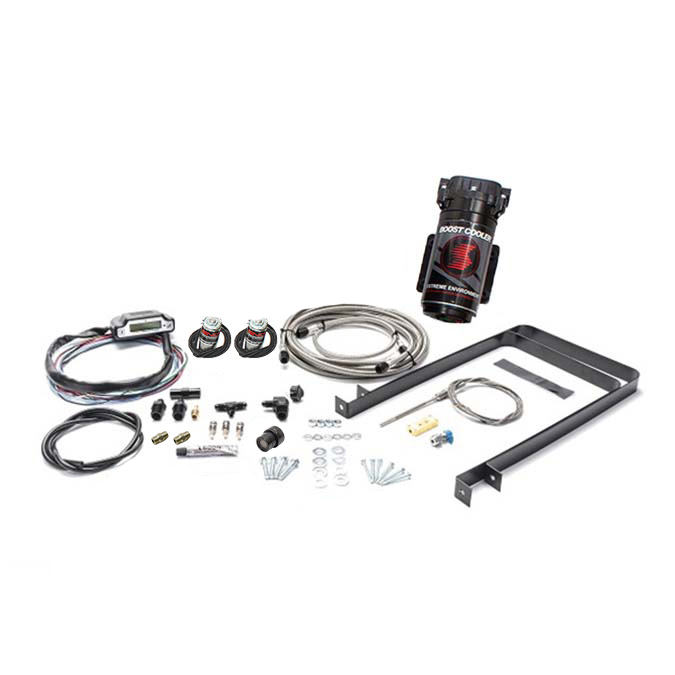 Snow Performance SNO-510-BRD-T - 07-17 Dodge 6.7L Stg 3 Boost Cooler Water Inj. Kit (SS Braided Line/4AN) w/o Tank