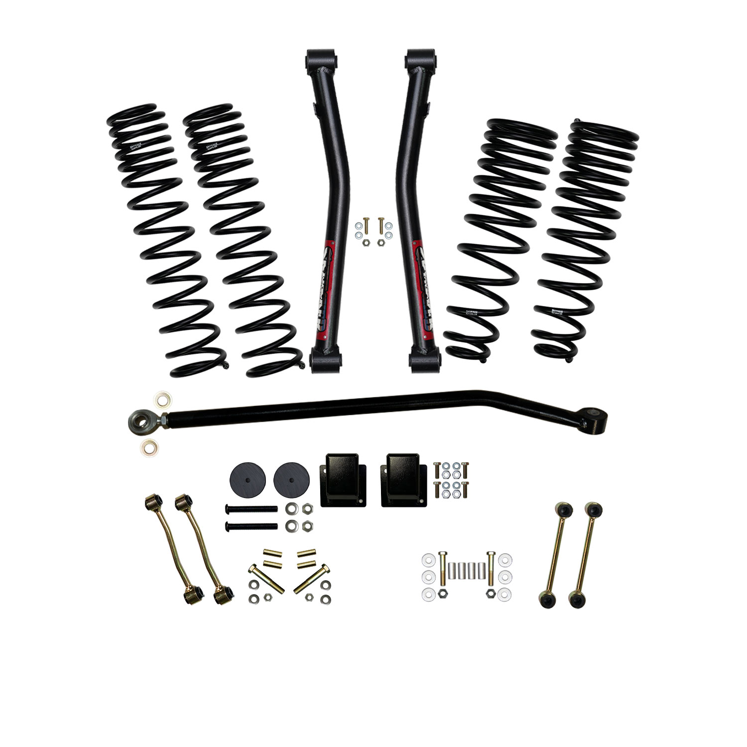 Skyjacker G351LT - Suspension Lift Kit Components 3.5in Front 2in Rear 2020 Jeep Gladiator JT Non-Rubicon