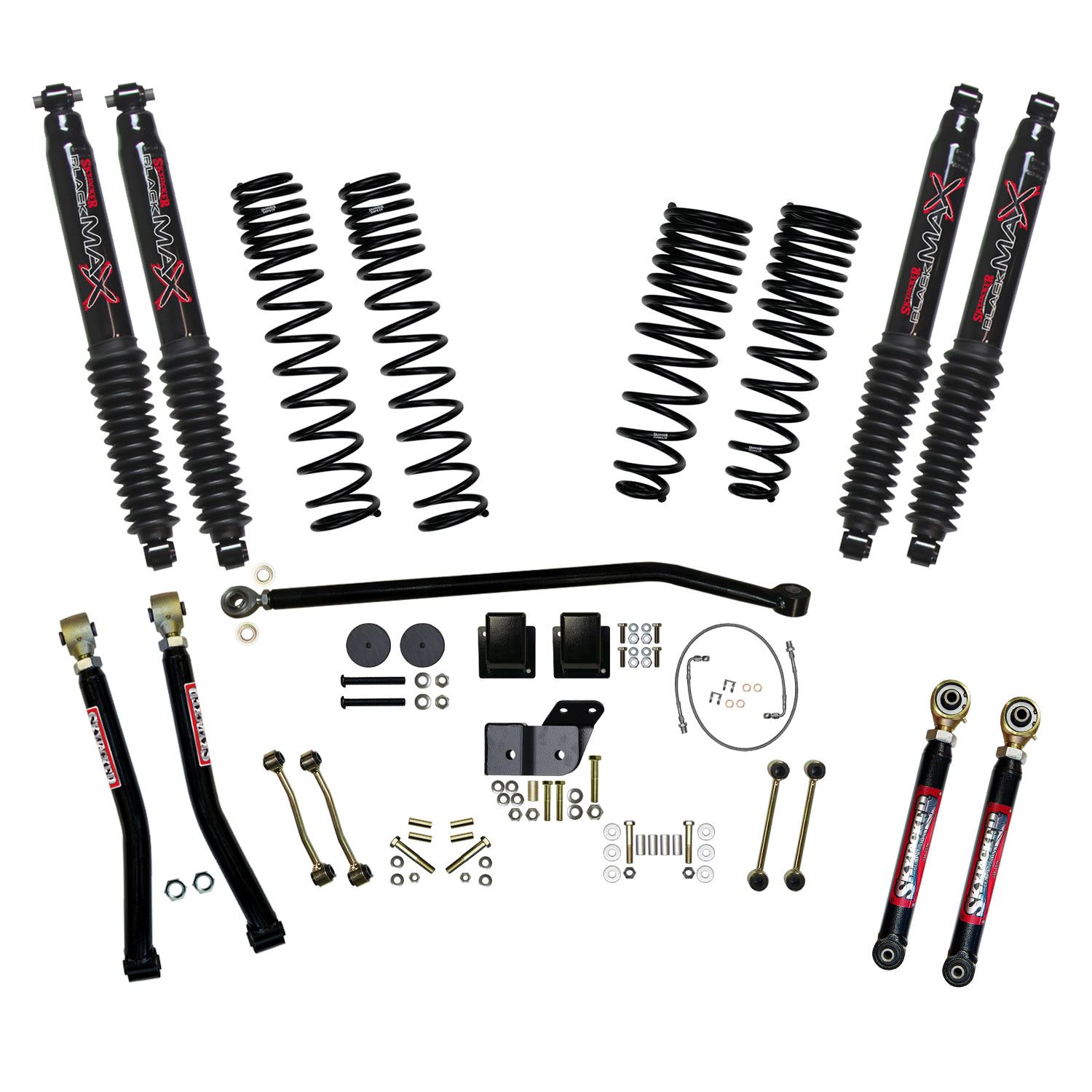 Skyjacker G602RKBLT - Jeep Gladiator JT 6in Dual Rate Long Travel Suspension Lift System