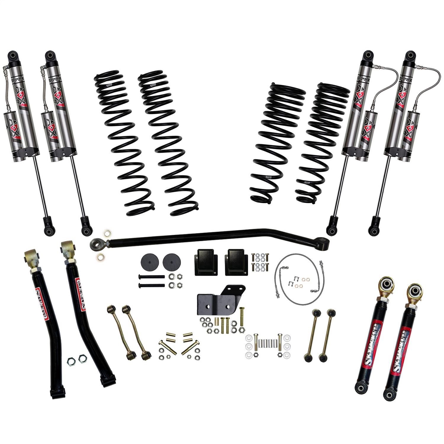 Skyjacker G602RKXLT - 20-23 Jeep Gladiator JT Rubicon 6in Front 4.5in Rear Long Travel Coil Spring Lift Kit Skyjacker G602RKXLT - 20-23 Jeep Gladiator JT Rubicon 6in Front 4.5in Rear Long Travel Coil Spring Lift Kit
