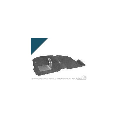 Scott Drake CAR65-CV-DB - 65-68 Molded Carpet Kit (Dark Blue)