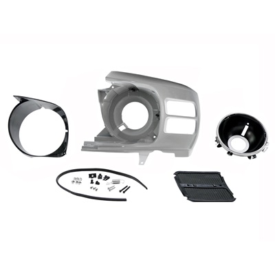 Scott Drake D0ZZ-16019-L - Headlight Bucket Housing