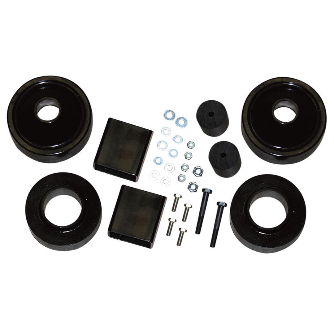 Skyjacker JK20 - Jeep JK Lift Kit 2 Inch Lift 07-18 Wrangler JK Includes Front/Rear 2 Inch Polyurethane Coil Spring Spacers w/Bump Stop Spacers