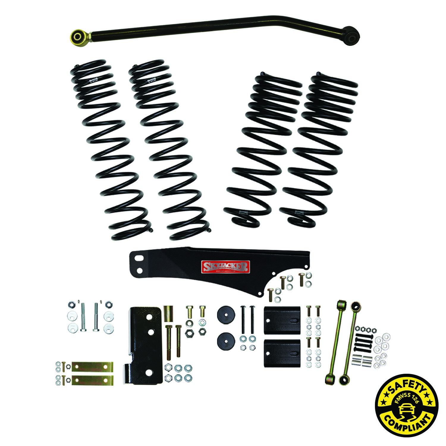 Skyjacker JK35BLT - 3.5 Inch Component Box With Dual Rate Long Travel Coil Springs