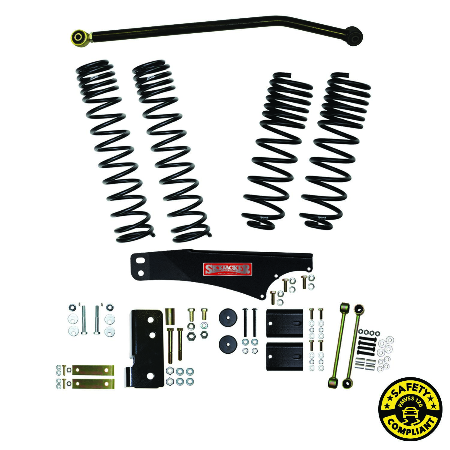 Skyjacker JK40BLT - 4 Inch Component Box With Dual Rate Long Travel Coil Springs
