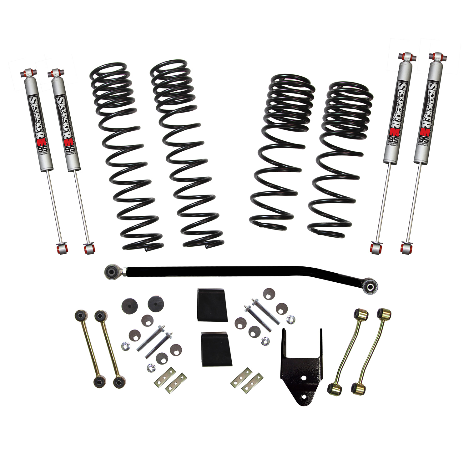 Skyjacker JL40RBPMLTD - Jeep JL Diesel 3.5-4.0 Inch Dual Rate Long Travel Suspension Lift W/M95 Monotube 9500 2020 Wrangler JL Rubicon