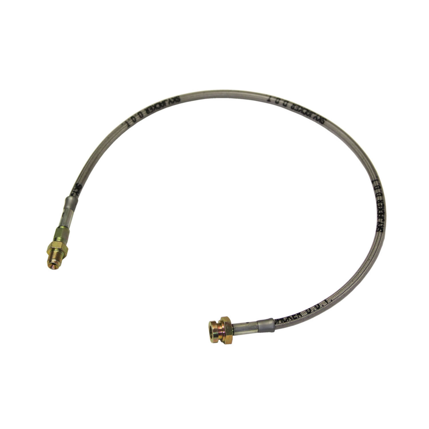 Skyjacker RBL67 - Dodge W Series Stainless Steel Brake Line 69-71 W100/200/300 Pickup Rear Lift Height 4-8 Inch Single