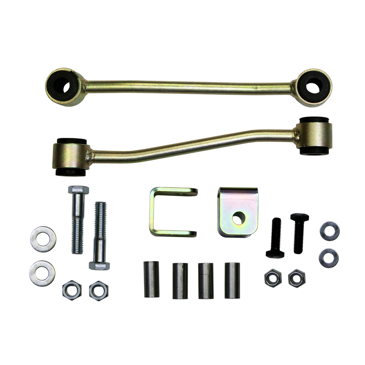 Skyjacker SBE401 - Sway Bar Extended End Links Front Lift Height 4 Inch Black Rubber Bushings 97-06 Jeep Wrangler 97-06 Jeep TJ