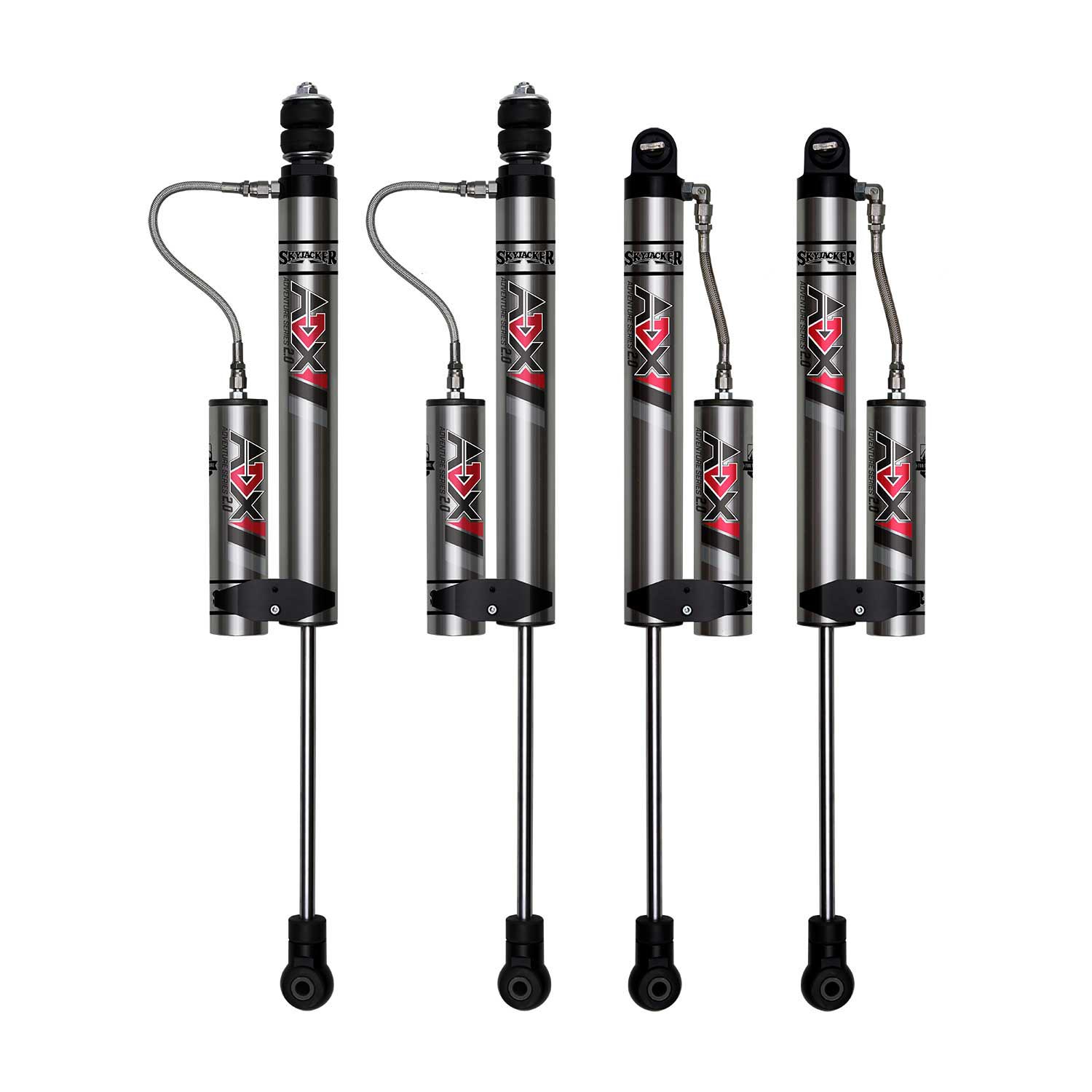 Skyjacker TJ2030X - 2-3 Inch Component Box With ADX 2.0 Remote Reservoir Shocks 97-06 Jeep Wrangler TJ