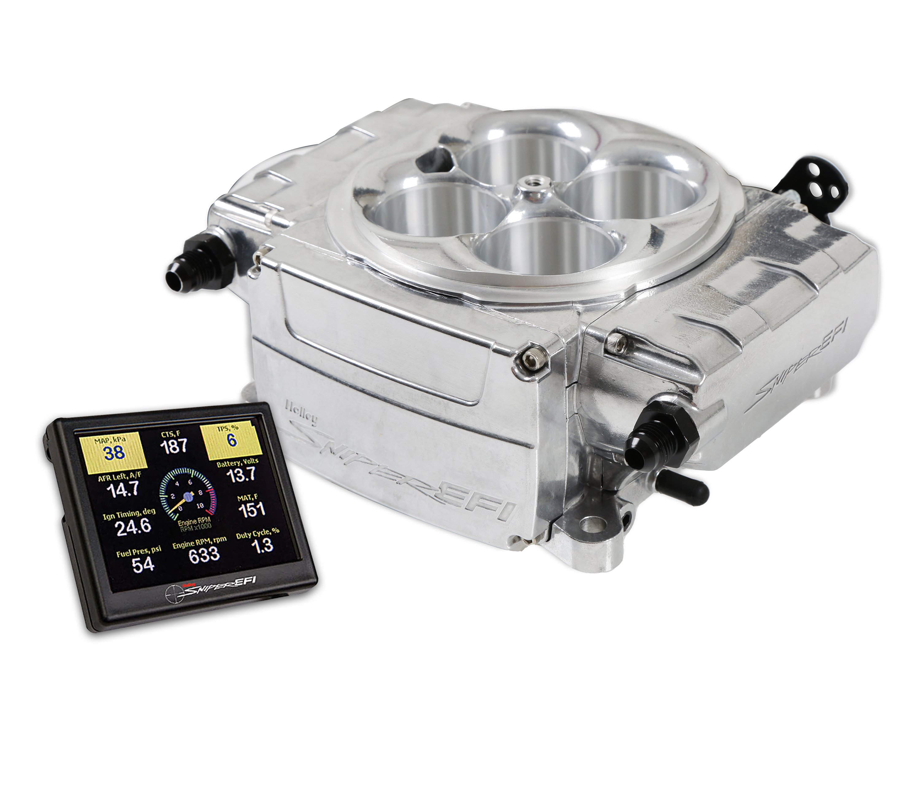Sniper 550-510-3XX - Holley  2 EFI - Shiny