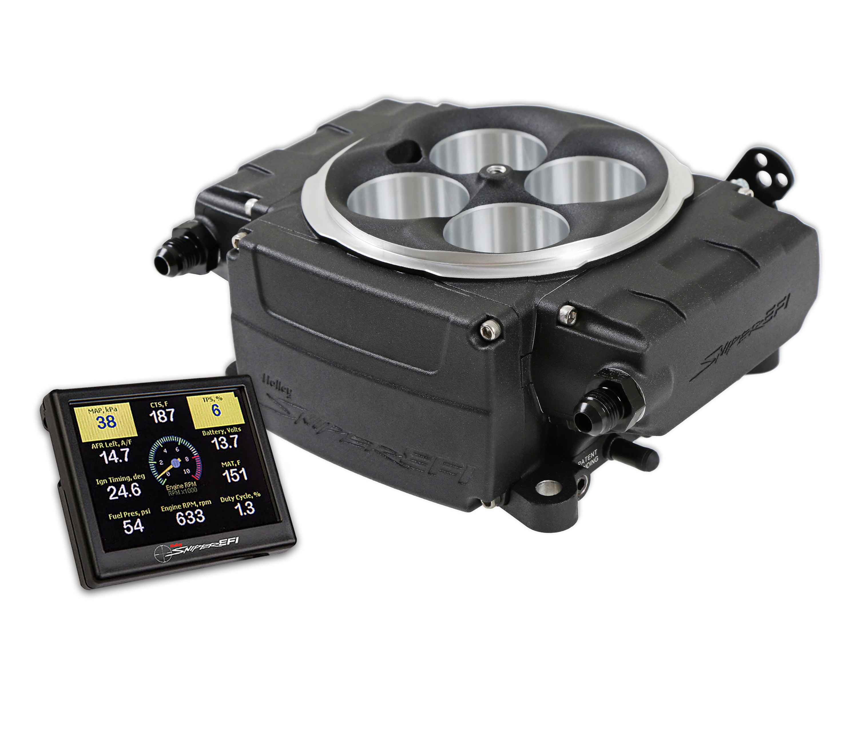 Sniper 550-511-3XX - Holley  2 EFI  - Black