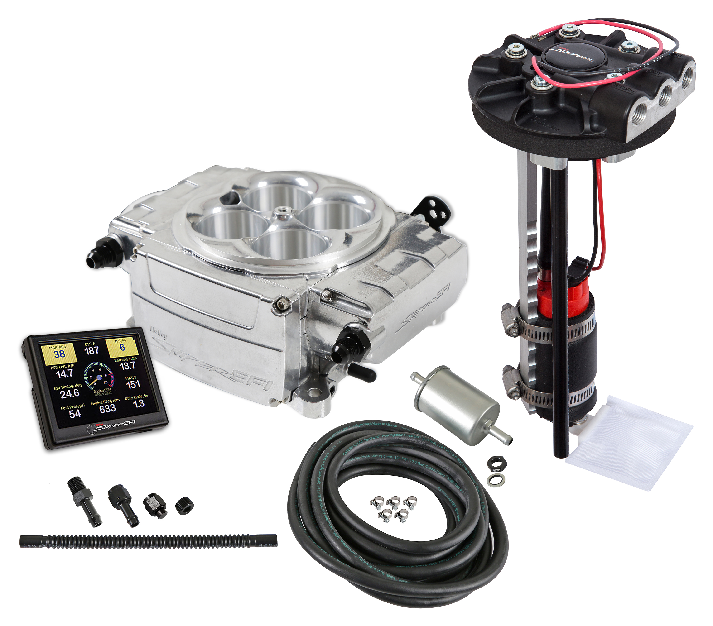 Sniper 550-510-3XD - Holley 2 EFI - Shiny Sniper 550-510-3XD - Holley 2 EFI - Shiny