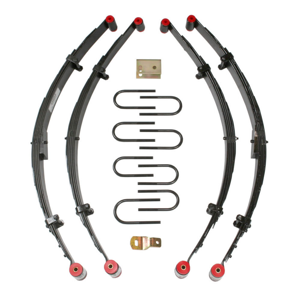 Skyjacker YJ40K-B - 4"KIT,87-96JEEP YJ W/BLK MA
