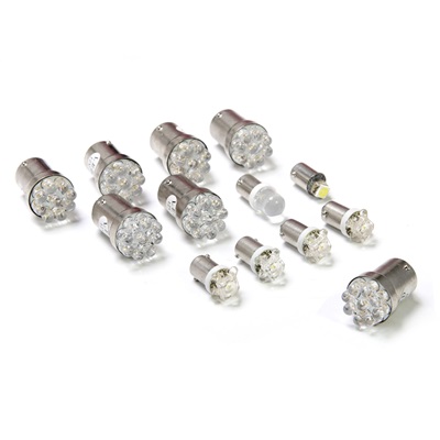 Scott Drake SD-6466-INT-WH - 1964-66 Mustang Interior LED Light Kit (Standard Interior)