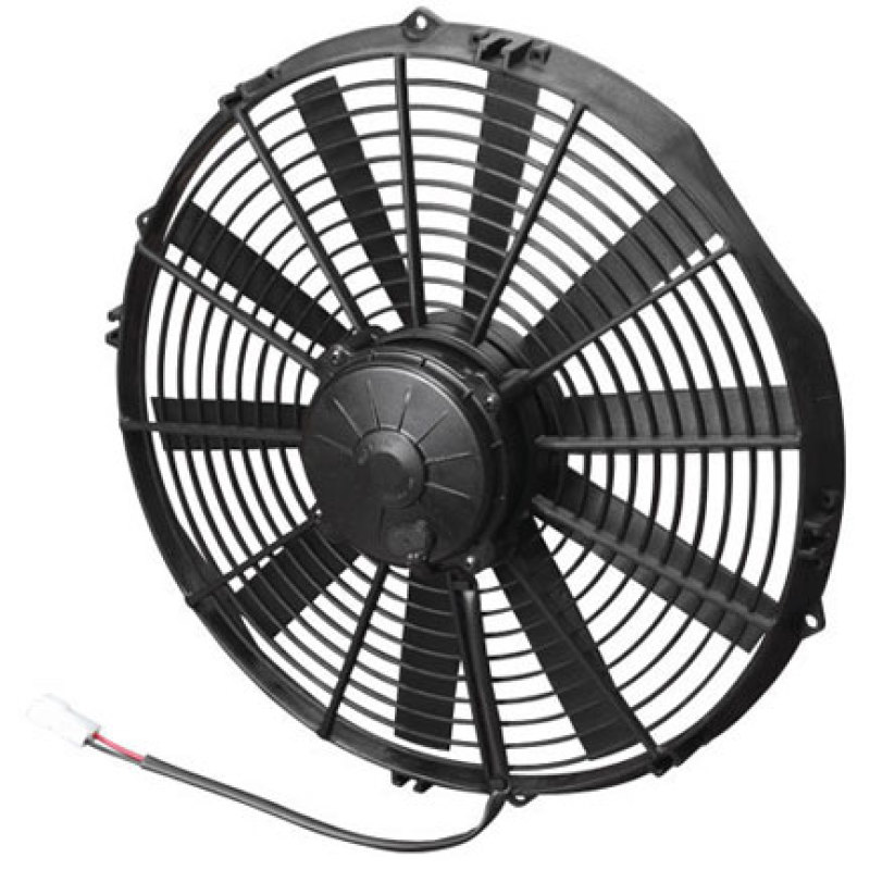SPAL 30102055 - 1658 CFM 14in High Performance Fan - Push/Straight (VA08-AP71/LL-23MS) SPAL 30102055 - 1658 CFM 14in High Performance Fan - Push/Straight (VA08-AP71/LL-23MS)