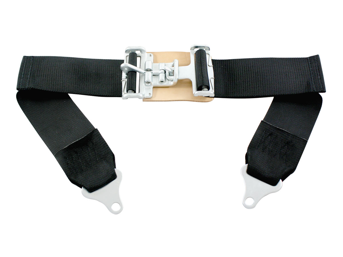 Scott Drake SB-RACE - 3" Race Style Lap Belt  Black