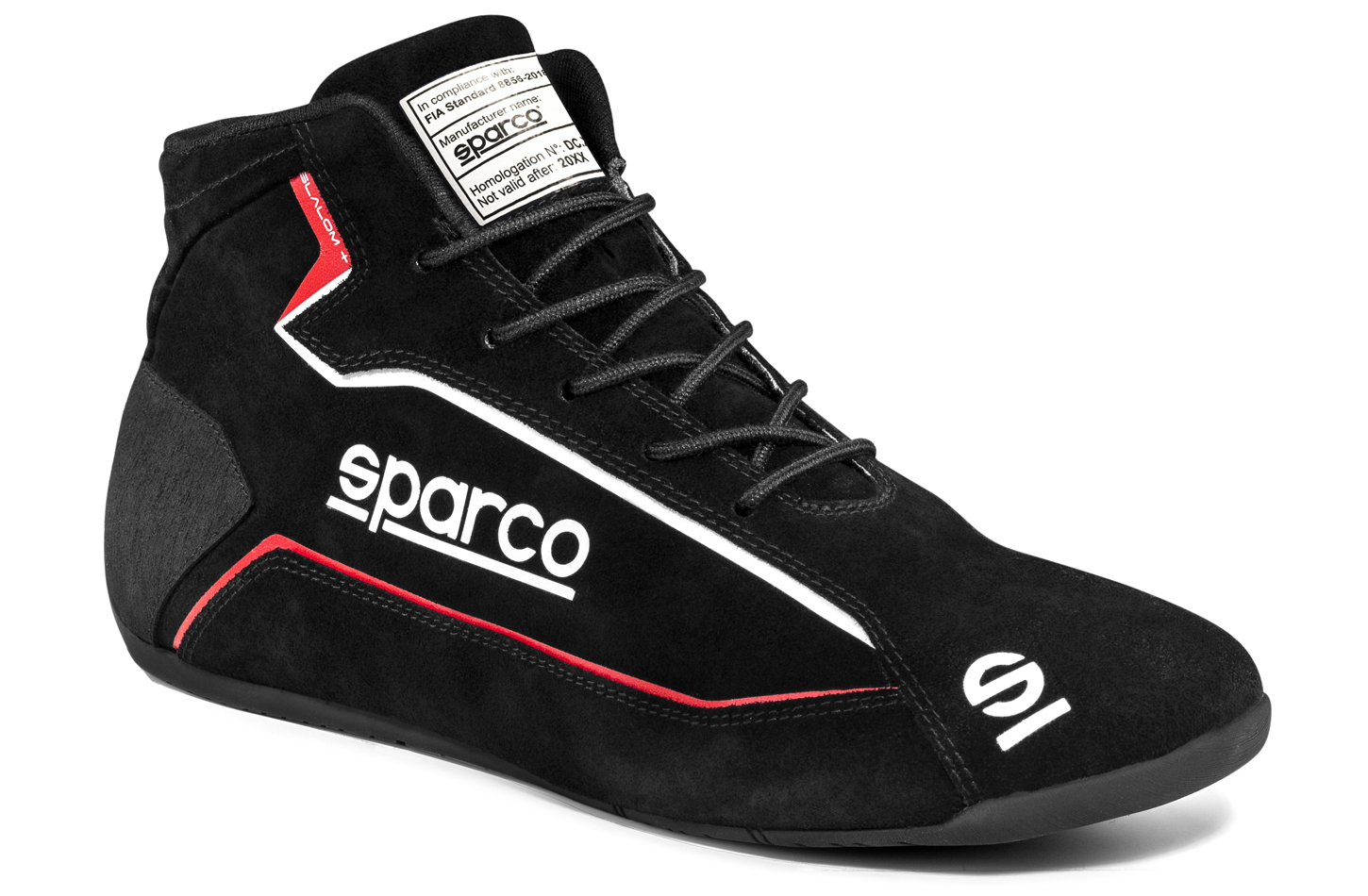 Sparco 00127446NR - Shoe Slalom + Black Size 12 Euro 46 Sparco 00127446NR - Shoe Slalom + Black Size 12 Euro 46