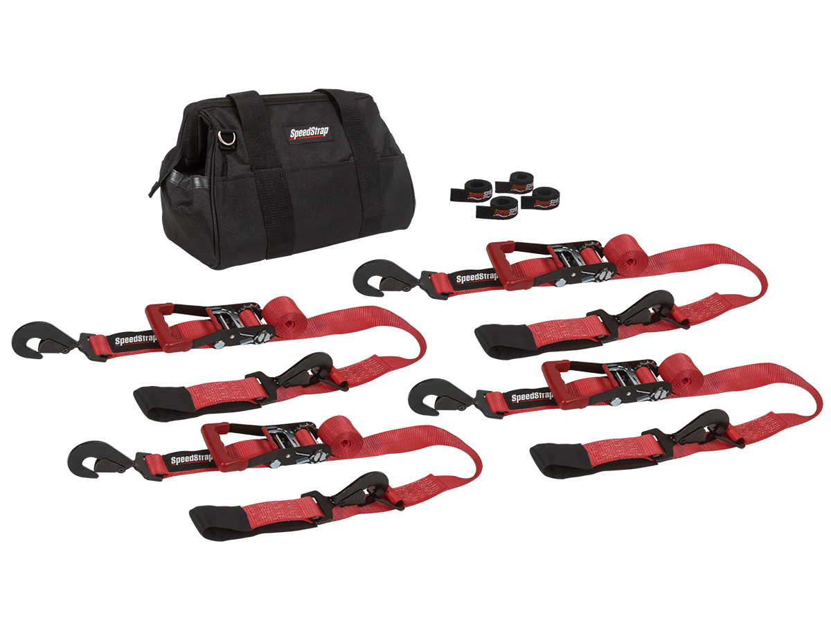 SpeedStrap 71733 - Off-Road Tie-Down Kit Red