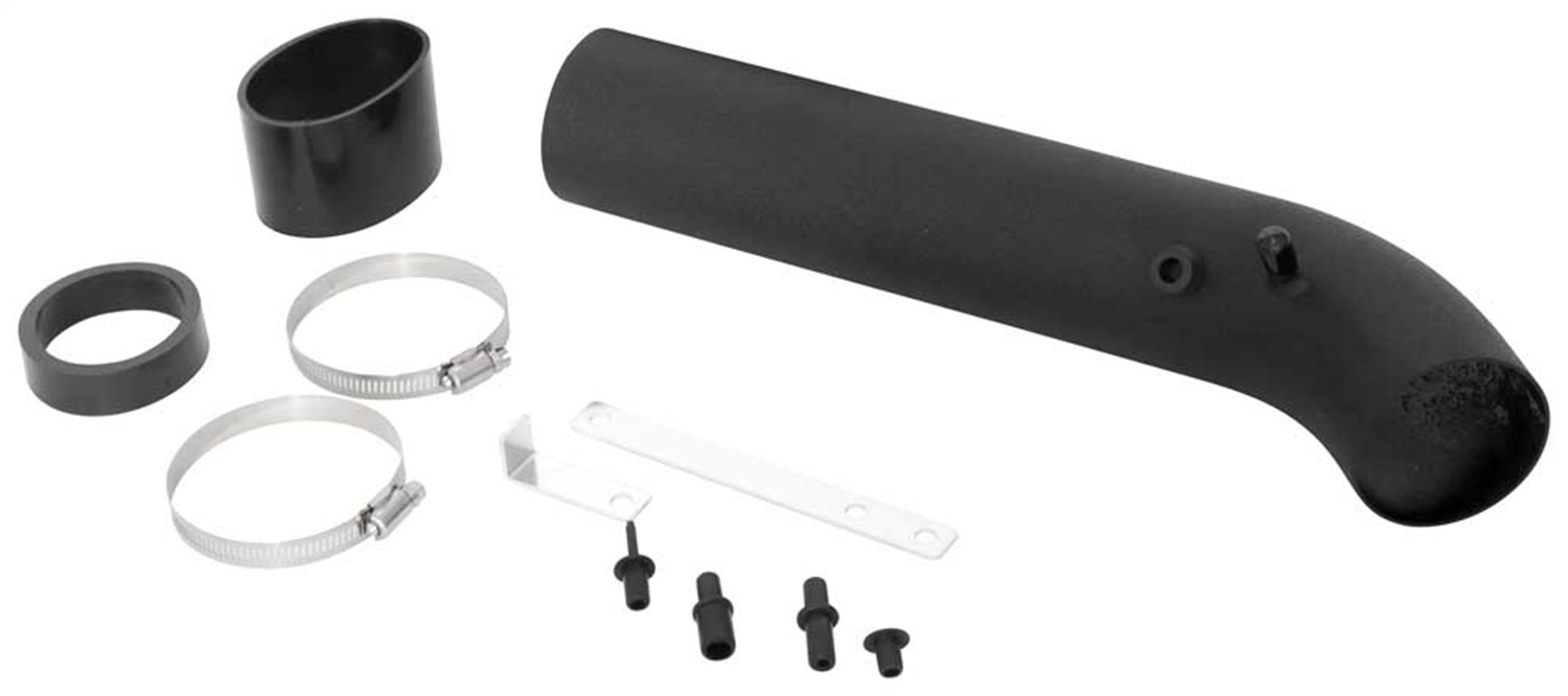 Spectre 8219K - Universal Intake Tube Kit 3in. - Aluminum - Black