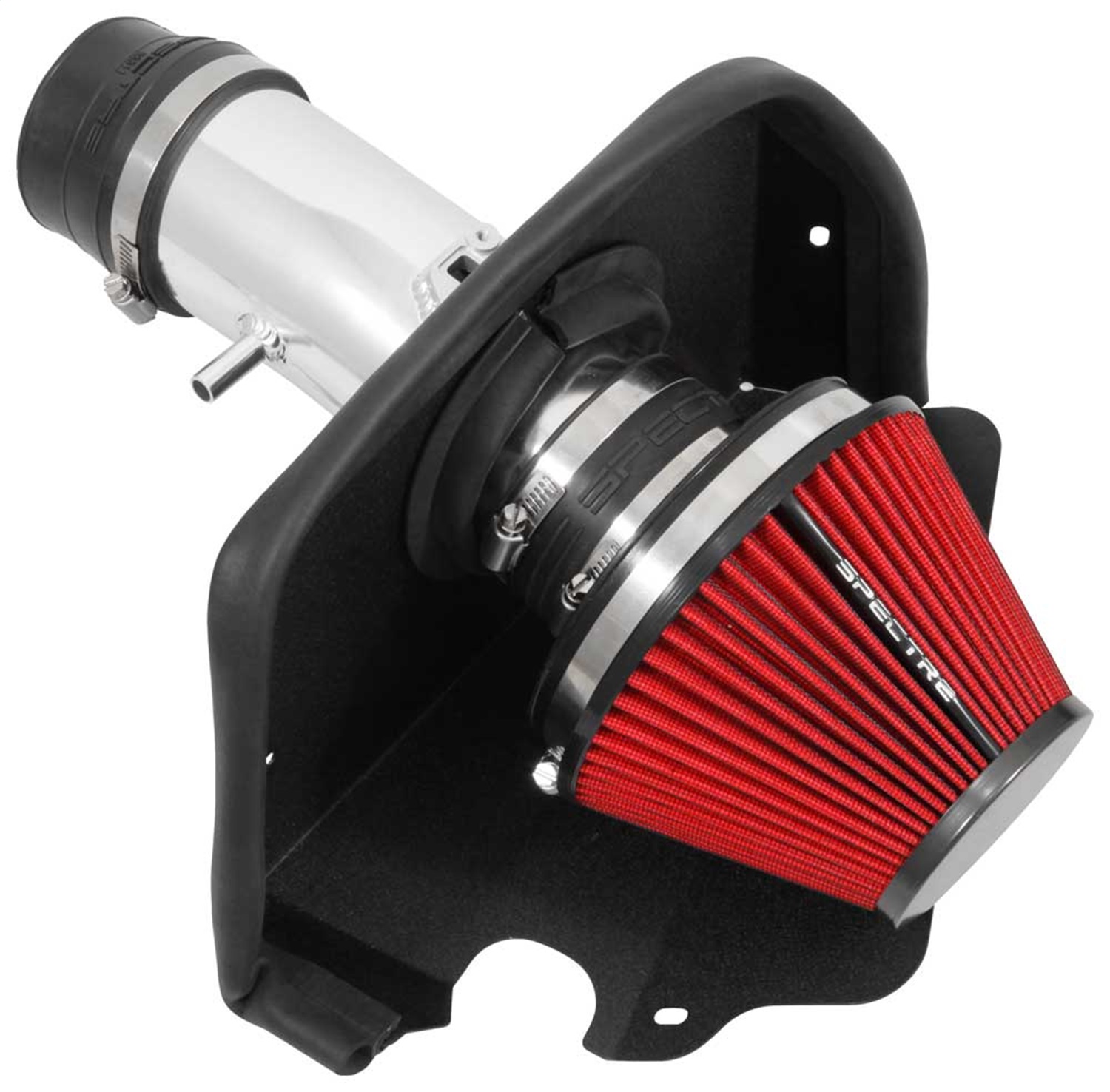 Spectre 9068 - 09-17 Nissan Maxima V6-3.5L F/I Air Intake Kit - Polished w/Red Filter Spectre 9068 - 09-17 Nissan Maxima V6-3.5L F/I Air Intake Kit - Polished w/Red Filter
