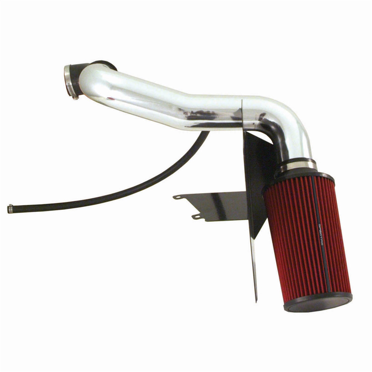 Spectre 9902 - 98-03 GM Truck L4-2.2L F/I Air Intake Kit - Clear Anodized w/Red Filter Spectre 9902 - 98-03 GM Truck L4-2.2L F/I Air Intake Kit - Clear Anodized w/Red Filter