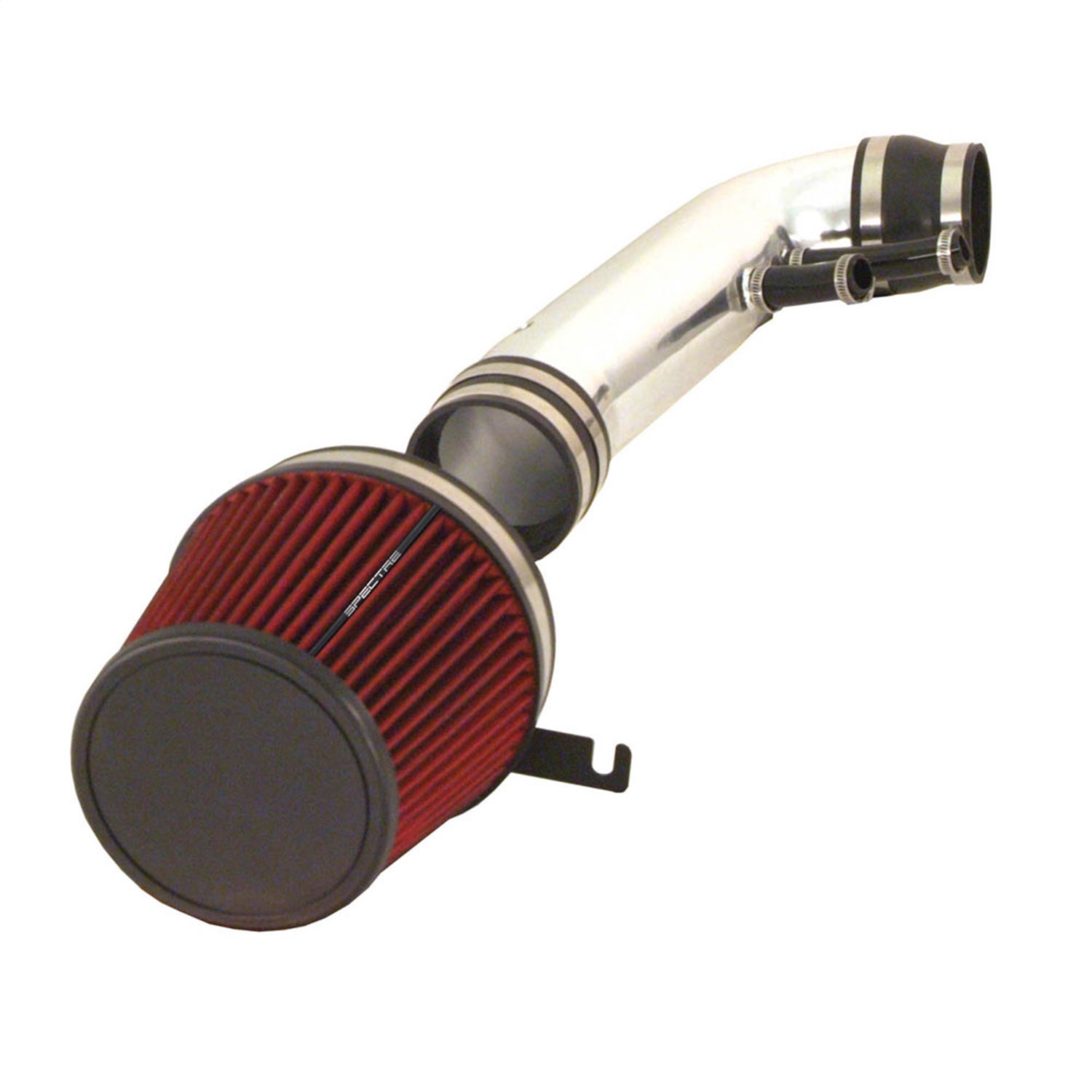 Spectre 9923 - 96-04 Ford Mustang GT V8-4.6L F/I Air Intake Kit - Clear Anodized w/Red Filter Spectre 9923 - 96-04 Ford Mustang GT V8-4.6L F/I Air Intake Kit - Clear Anodized w/Red Filter