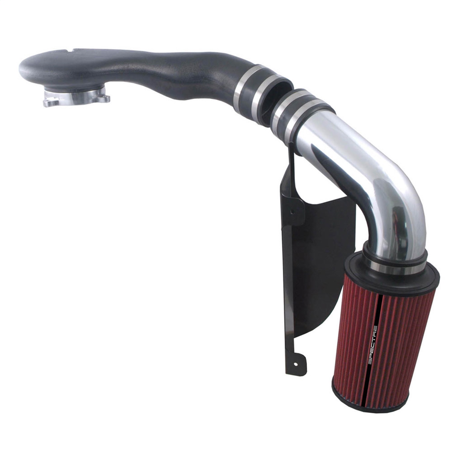 Spectre 9901 - 96-03 GM Truck V6-4.3L F/I Air Intake Kit - Polished w/Red Filter Spectre 9901 - 96-03 GM Truck V6-4.3L F/I Air Intake Kit - Polished w/Red Filter