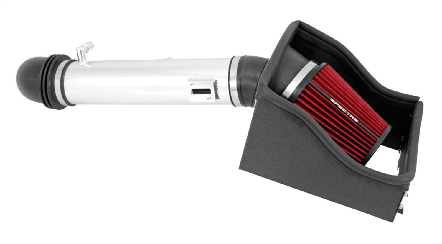 Spectre 9976 - 11-14 Ford F150 V8-5.0L F/I Air Intake Kit - Polished w/Red Filter Spectre 9976 - 11-14 Ford F150 V8-5.0L F/I Air Intake Kit - Polished w/Red Filter