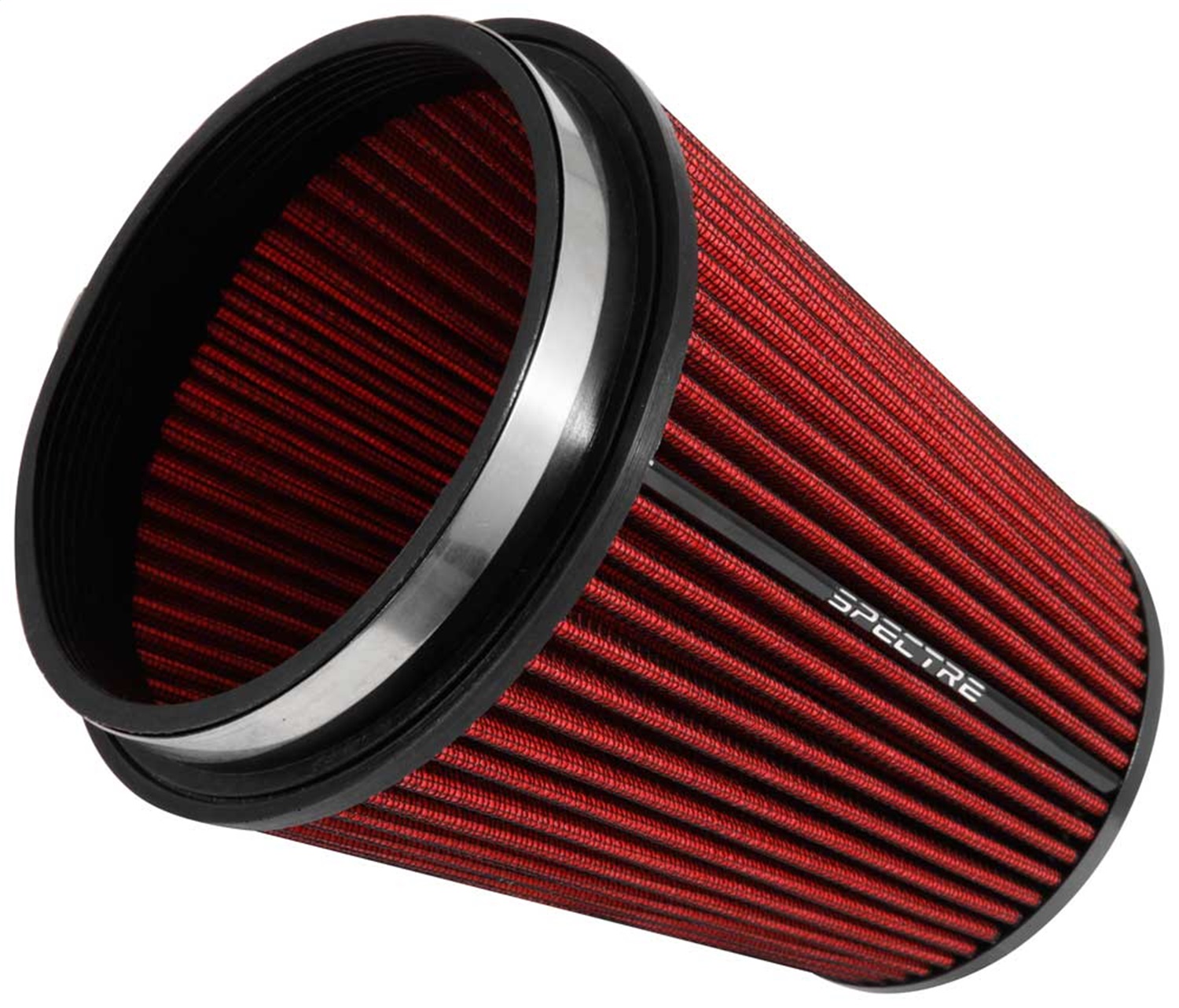 Spectre HPR9891 - HPR Conical Air Filter 6in. Flange ID / 7.719in. Base OD / 8.5in. Tall - Red