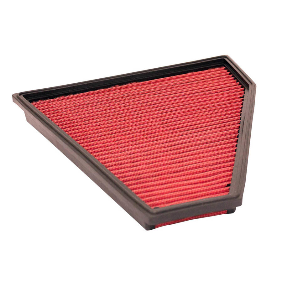 Spectre SPE-HPR10464 - Air Filter Element - Panel - 10.438 x 10.438 - 1.188 in Tall - Non-Woven Synthetic - Red - Various BMW Applications 2006-14 - Each