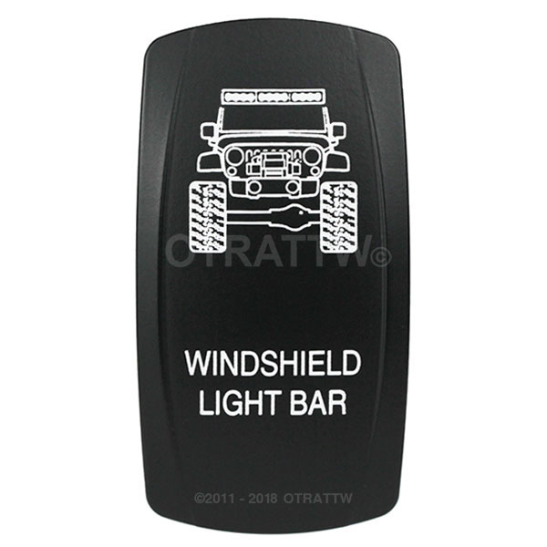 sPOD 860510 - Switch, Rocker JK Windshield Light Bar sPOD 860510 - Switch, Rocker JK Windshield Light Bar