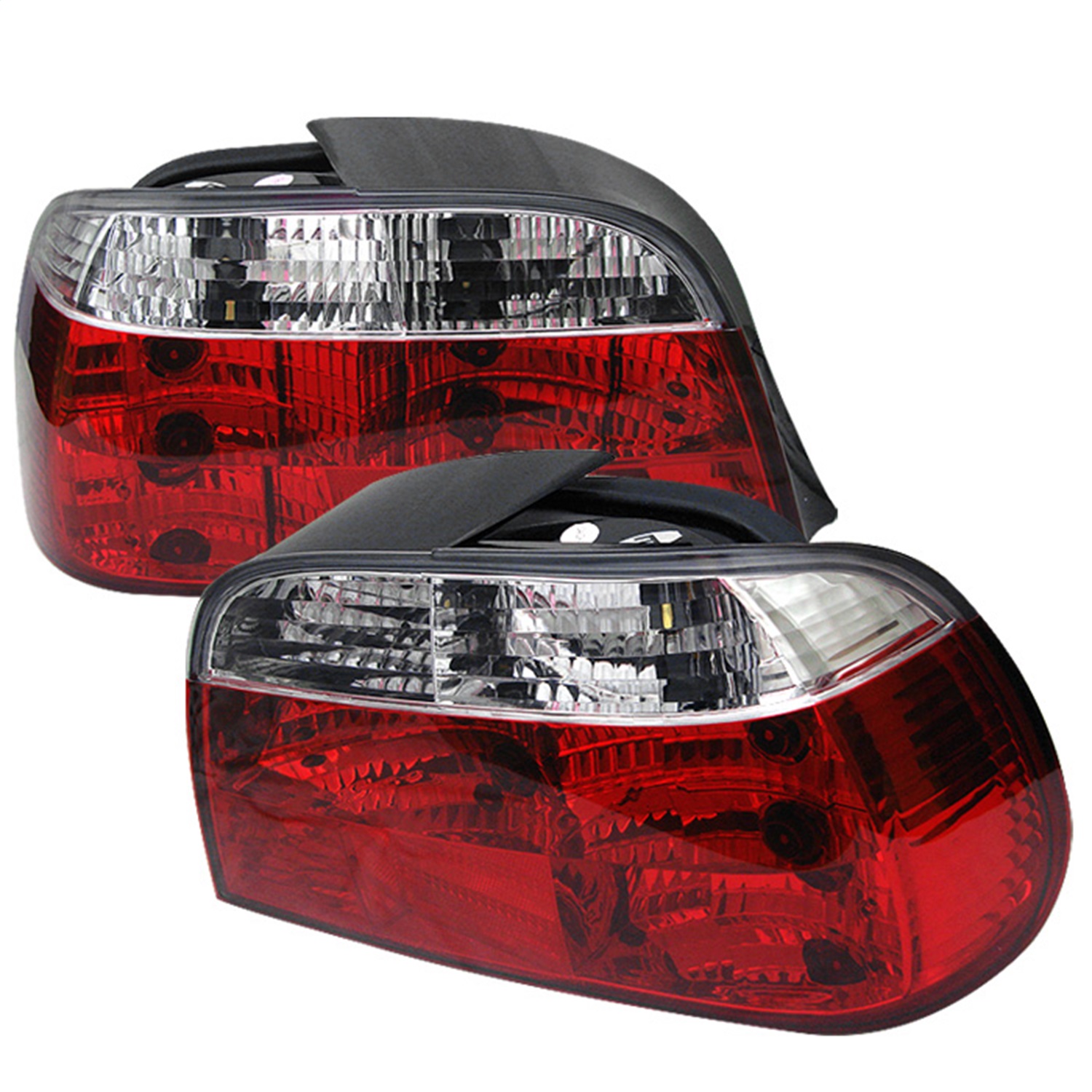 Spyder 5000651 - BMW E38 7-Series 95-01 Crystal Tail Lights Red Clear ALT-YD-BE3895-RC Spyder 5000651 - BMW E38 7-Series 95-01 Crystal Tail Lights Red Clear ALT-YD-BE3895-RC