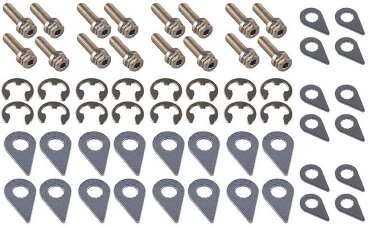 Stage 8 Fasteners 8906 - Header Bolt Kit - 6pt. 8mm-1.25 x 25mm (16) Stage 8 Fasteners 8906 - Header Bolt Kit - 6pt. 8mm-1.25 x 25mm (16)