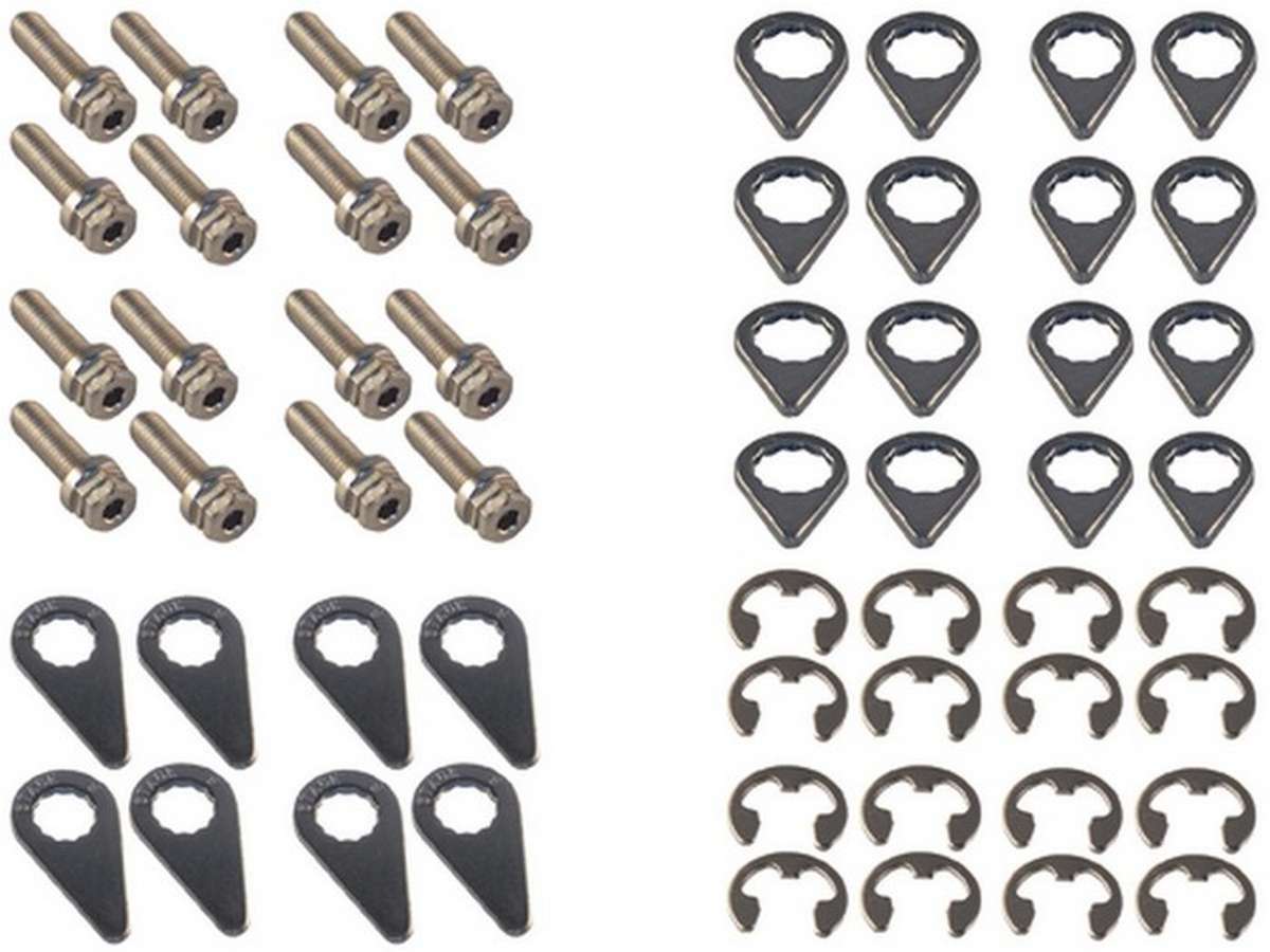 Stage 8 Fasteners 8906M - Header Bolt Kit - 6pt. 8mm-1.25 x 25mm (16)