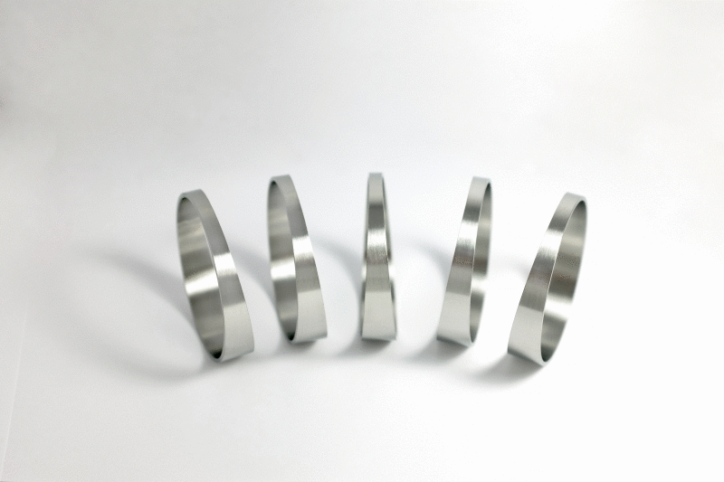 Stainless Bros 609-03501-0016 - 1-3/8in x 1D/1.38in CLR Tight Radius 16 Gauge Pie Cut - 5pk