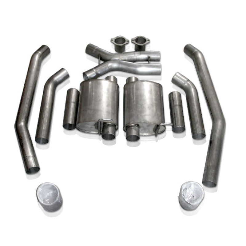 Stainless Works 05GTOCTMCB - Pontiac GTO 2005-2006 Exhaust Chambered (w/x-pipe) Stainless Works 05GTOCTMCB - Pontiac GTO 2005-2006 Exhaust Chambered (w/x-pipe)